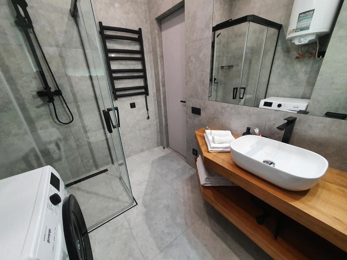 Designer Apartment In The Residential Complex "Yaroslavivsky City" In The Center Of Kiev Exterior foto